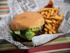 Hot burgers with Food Truck League